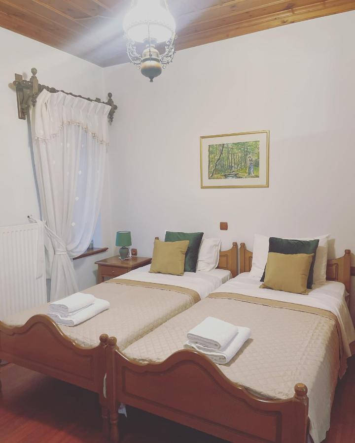 Εννεα Μουσεσ Παραδοσιακός Ξενώνας Velventós Extérieur photo